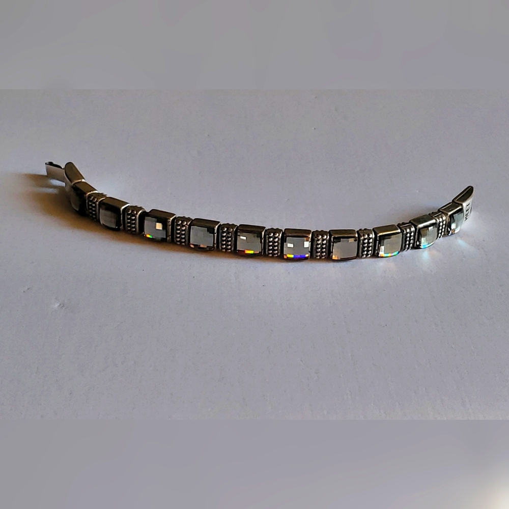 Vtg. Heet Crystals Bracelet